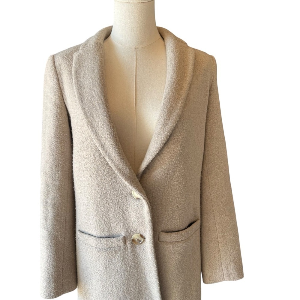 Emerson Fry - Wool Blend Two Button Wool Blend Coat Sz 0 - Picture 2 of 7